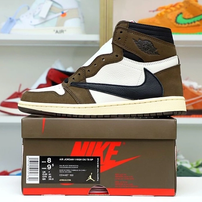 RETRO 'MOCHA' AIR HIGH 1 SCOTT X TRAVIS OG JORDAN 0206